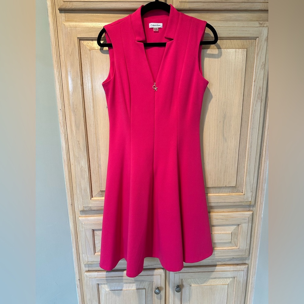 Calvin Klein Fuchsia Dress